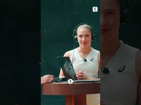 🎧 🎧 Casper Ruud et Diane Parry devinent les joueurs d'après le son du match ! #shorts #tennis