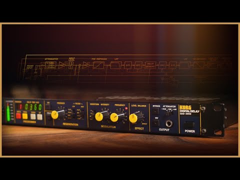 Korg SDD 3000 Digital Delay | UAD Plugin Universal Audio