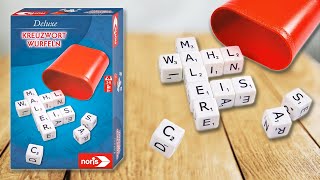 KREUZWORT WÜRFELN - Spielregeln TV (Spielanleitung Deutsch) - NORIS DELUXE screenshot 1