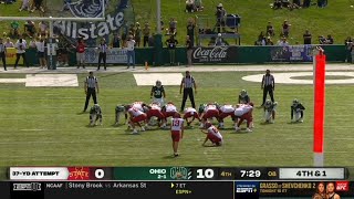 Iowa State controversial missed field goal vs Ohio