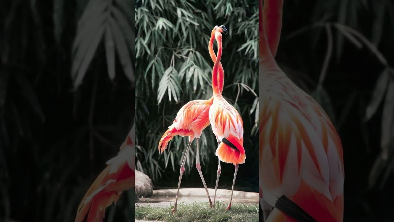 Flamingo Dance of Love – A Cinematic Symphony of Nature 