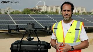 Thermal Inspection for Solar Panels using DJI M300 & H20T in UAE