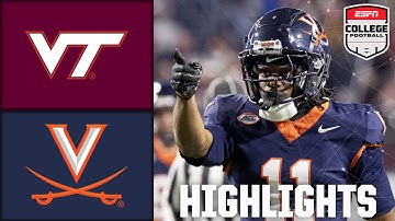 Virginia Tech vs. Virginia Cavaliers | Full Game Highlights | ESPN College Football