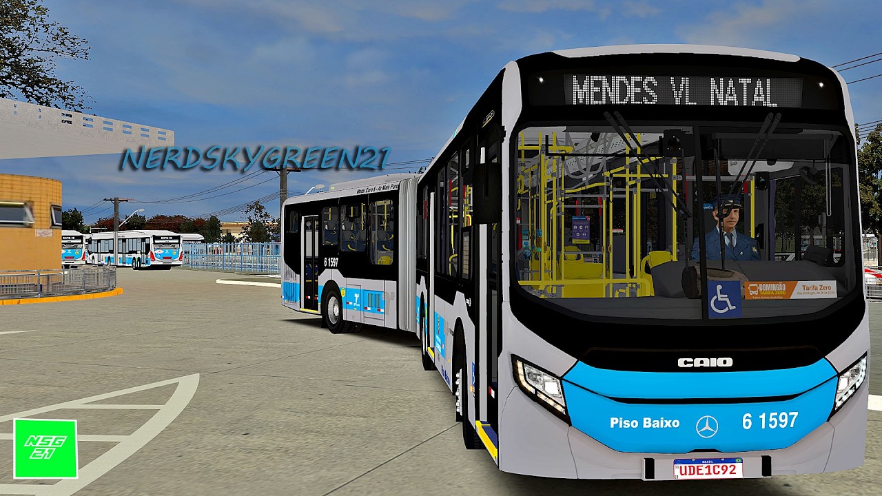 [OMSI 2] LANÇAMENTO Caio Millennium V mb O-500UA Bluetec 6 Padrão SP by P3D | Ext. Parelheiros