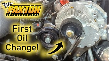 ECS Paxton Supercharger Oil Change -- 2019 Camaro SS1LE (Gen 5 LT1)