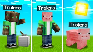 MINECRAFT pero NOS CONVERTIMOS en ANIMALES 🐷😱 MINECRAFT ALEATORIO