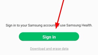 How to Sign in Samsung Health | Samsung Health App Id Kaise Banaye | Samsung Health Sign In Kaise screenshot 1