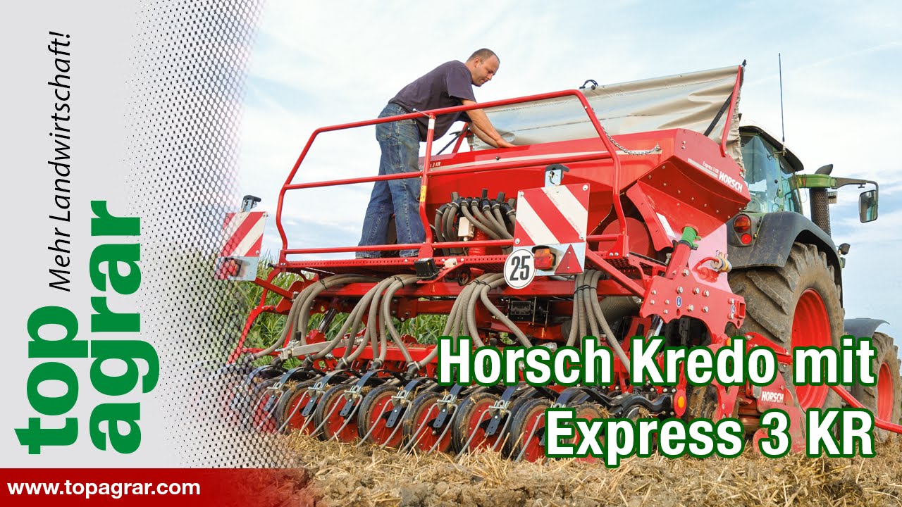 Horsch Kredo mit Drillkombination Express 3 KR im Test 