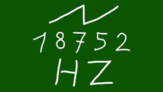 18752 hz saw