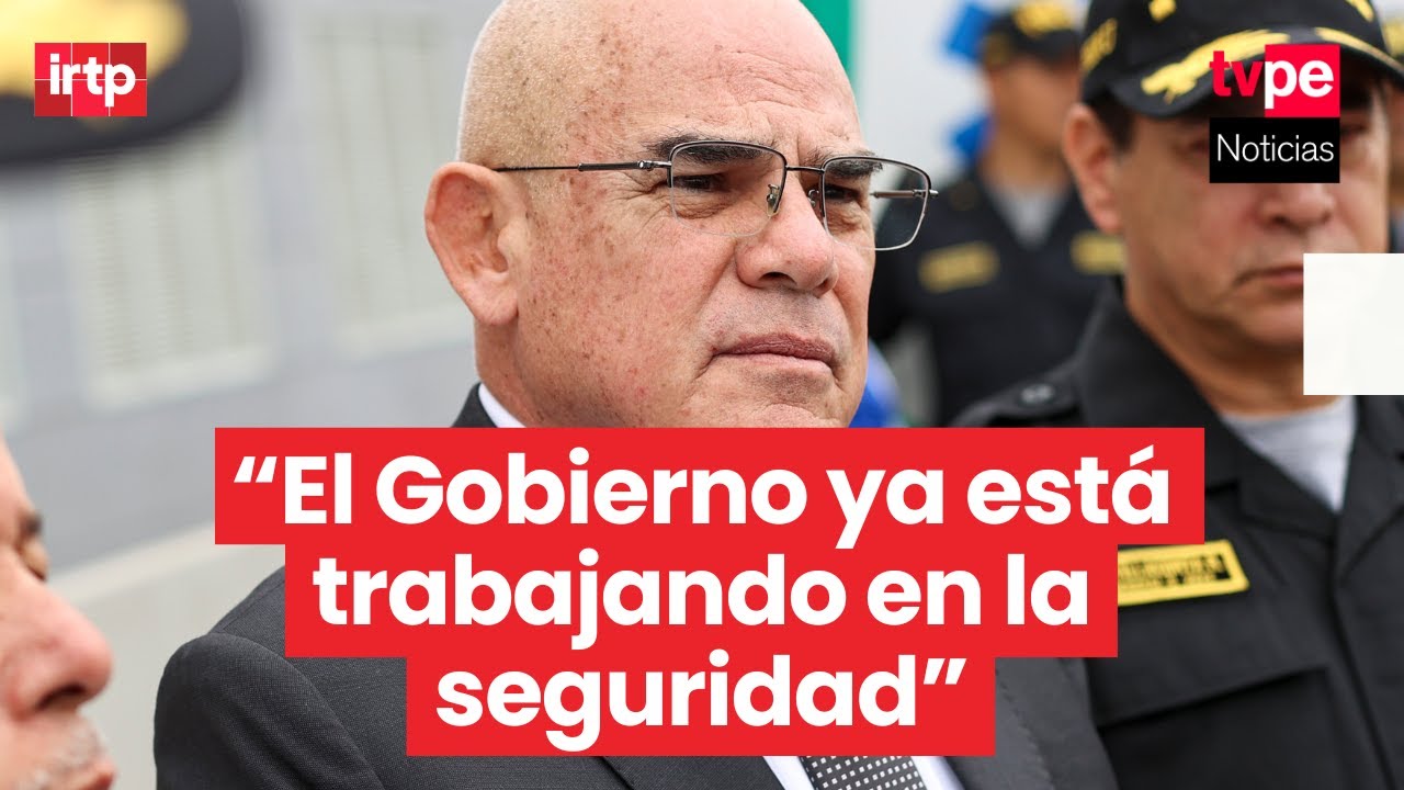 Premier Ernesto Álvarez detalla las medidas del estado de emergencia en Lima y Callao