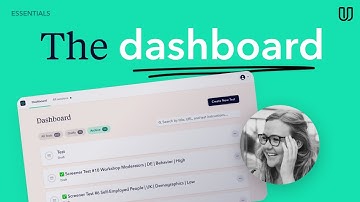 Welcome to Userbrain! - Introduction to your Dashboard
