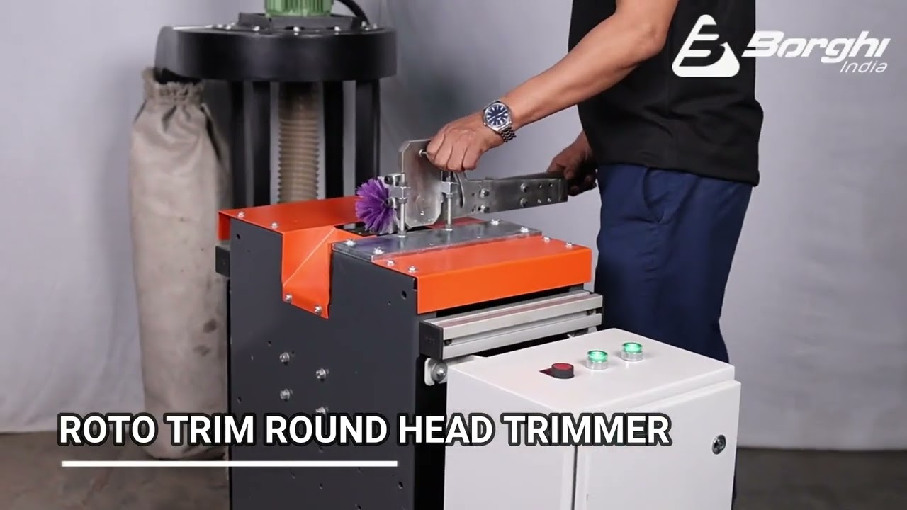 ROTO TRIM: Brush Trimming Machine from Borghi India