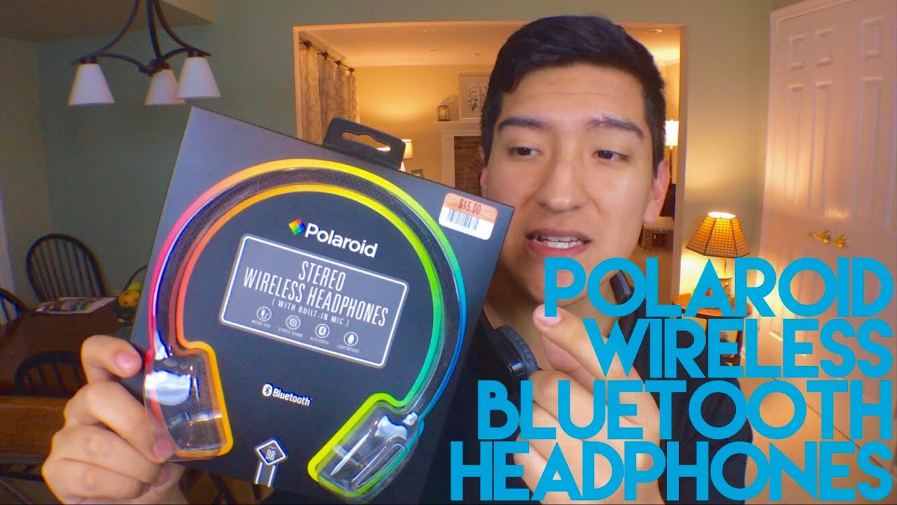 $15 Bluetooth Headphones from Polaroid 