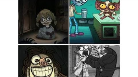 Troll face quest horror level 1 - 5 all walkthrough all level