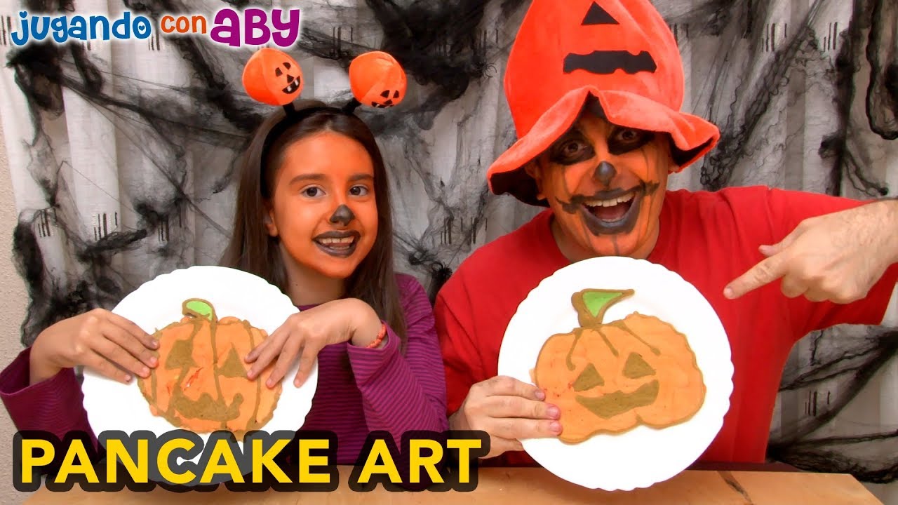 Especial Halloween 🎃 RETO PANCAKE art challenge. Nos reta Superguay!