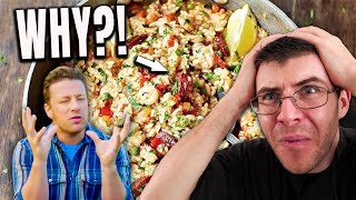 Pro Chef Makes Jamie Oliver's HATED Spanish PAELLA