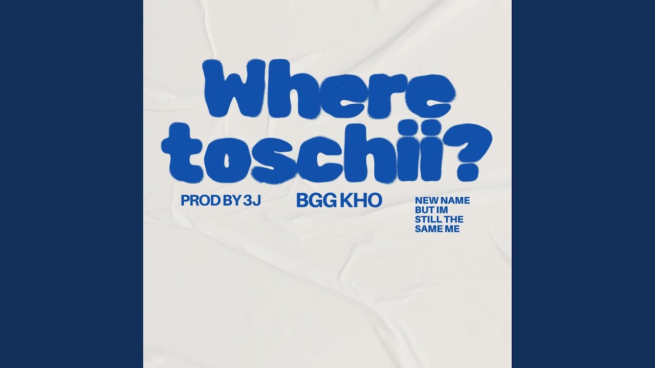 Toschii Rapper Where Toschii? (feat. Prodby3j) - YouTube