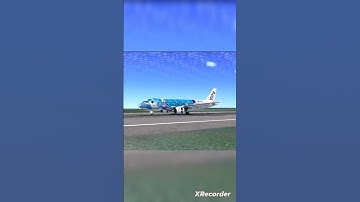 Thumbnail of ANA Landing ❤️ #aviation #slowedandreverb #op  #edit #airplane #a320 #landing #smooth #dancemusic 🗿