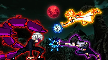 Kaneki OP (Zeed) (New) Vs Naruto OP (all form) & Sasuke Indra OP in Mugen😱