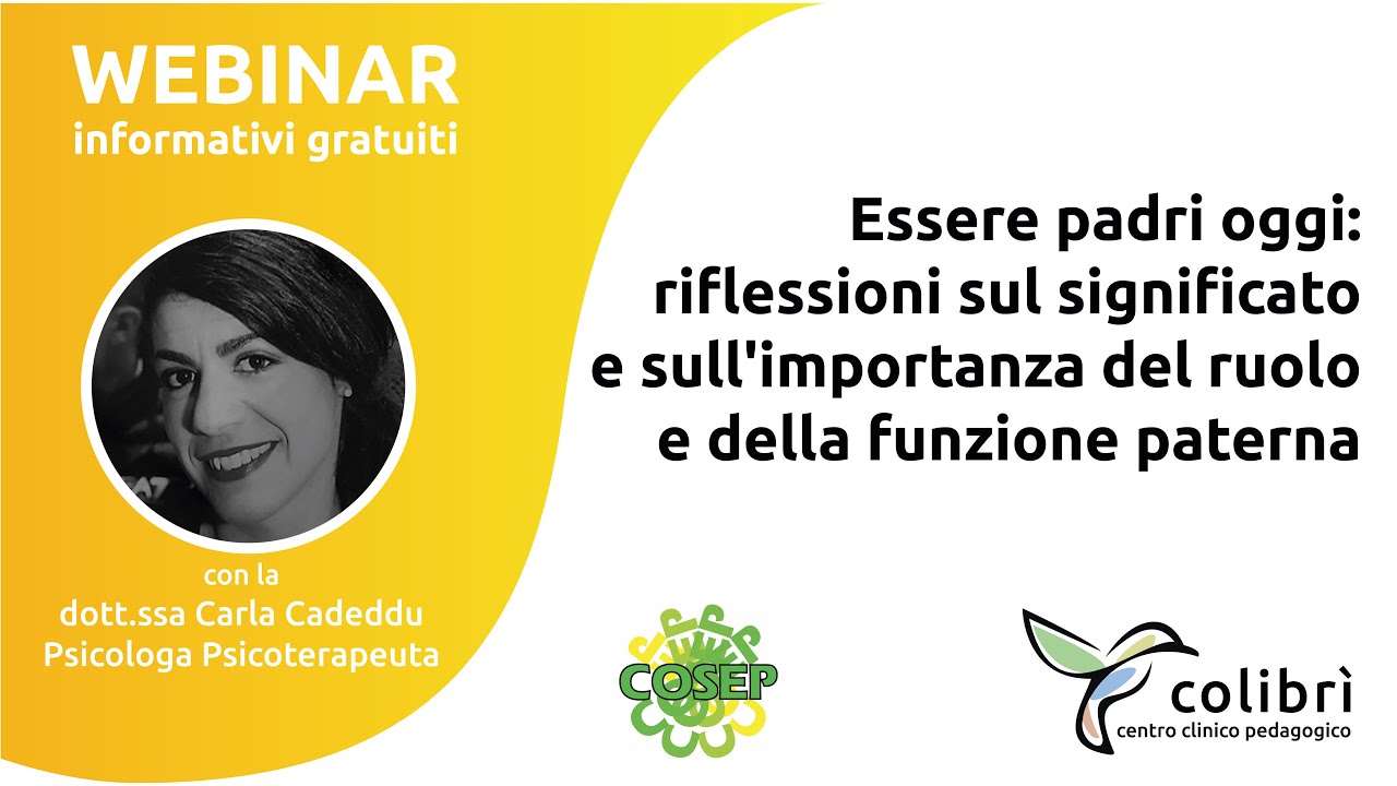 Essere padri oggi: riflessioni sul significato e sull'importanza del ruolo e della funzione paterna