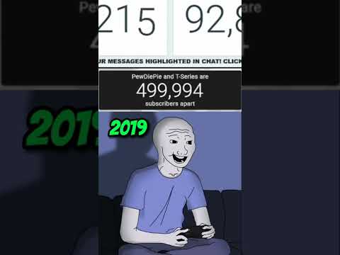 PewDiePie Vs T-Series - 5 Years Ago Vs Now. #Shorts's Avatar