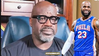 Shaq DEFENDS LeBron From “Ring Chaser” Claims After Sixers Move 👀