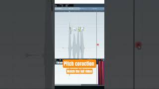Pitch correction in cubase 5/vocal mixing