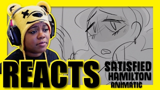 Satisfied | Hamilton Animatic | GalactiBun Reaction | AyChristene Reacts