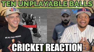 Top 10 Unplayable Balls in Cricket - Batters Had No Chance REACTION