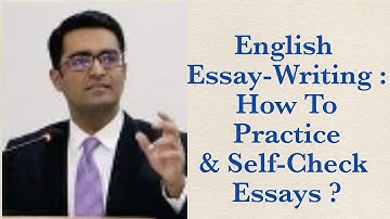 English Essay Writing ; Practice & Self-Checking | Umar Riaz