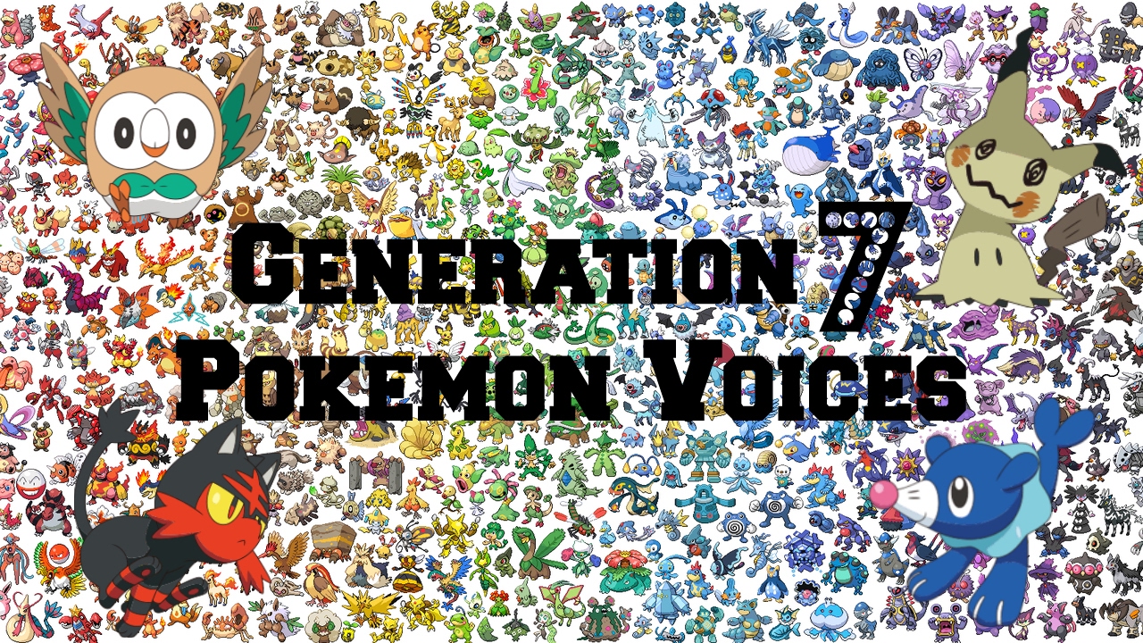 All Pokemon Belonging to Generation 7