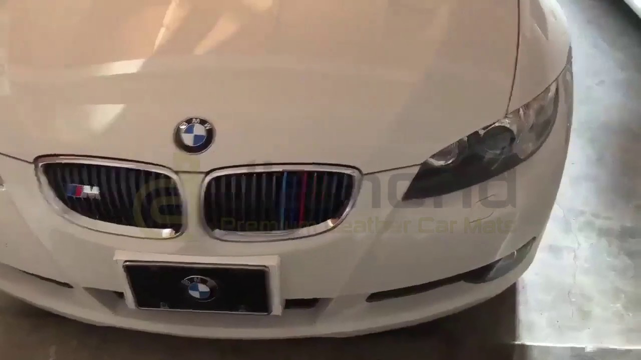 3D автомобильные коврики любой цвет основы и нити прошивки - YouTube