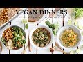 EASY + HEALTHY VEGAN DINNER IDEAS | Non-Vegan Husband Approved!