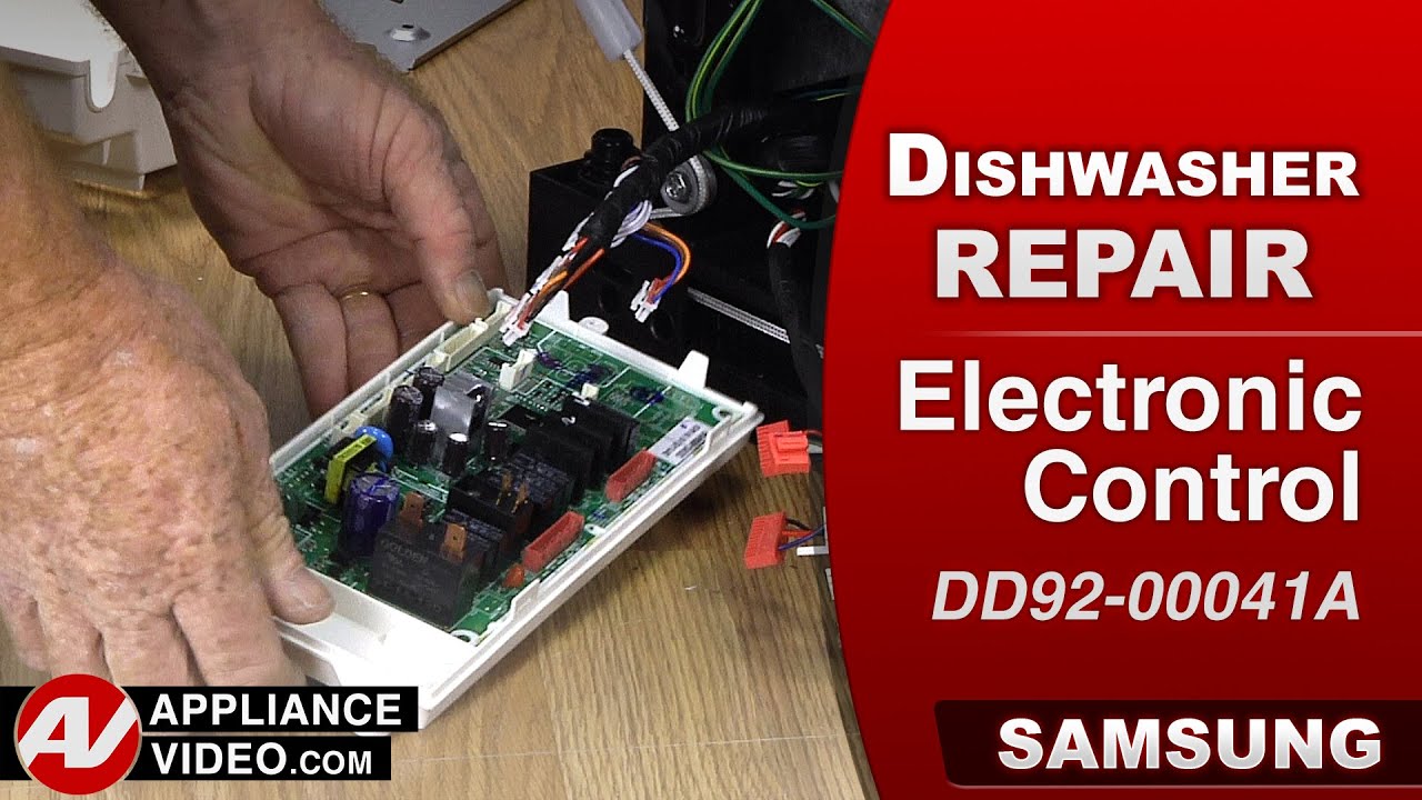 Samsung Dishwasher Buttons on Display Will Not Respond PCB Main
