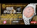 Best premium indian automatic watch  argos apolloiii  seagull ty2706 movement unboxing  review