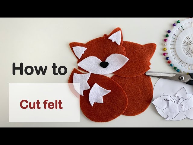 How to cut felt ✂️ – Step by step Tutorial – Felt DIY crafts - YouTube how-to-cut-felt-step-by-step-tutorial-felt-diy-crafts-youtube