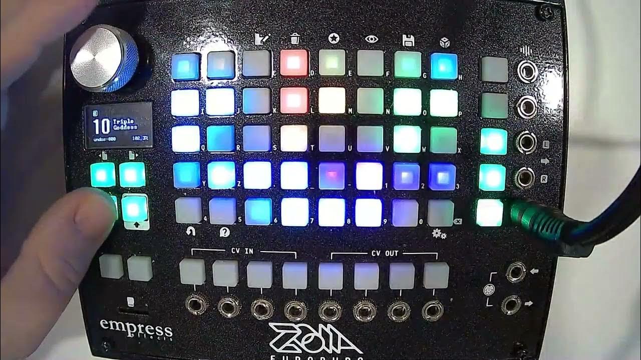 Empress ZOIA patch walkthrough "Triple Goddess an otherworldly threevoice drone synth