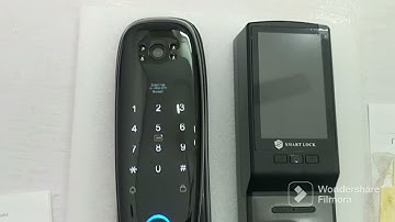U Smart Go Smart Fingerprint Camera Door lock Installation and App Connection