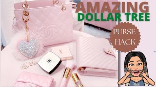 DOLLAR TREE ORGANIZATION Purse Hacks|🌟 Insanely EASY🌟must watch😱