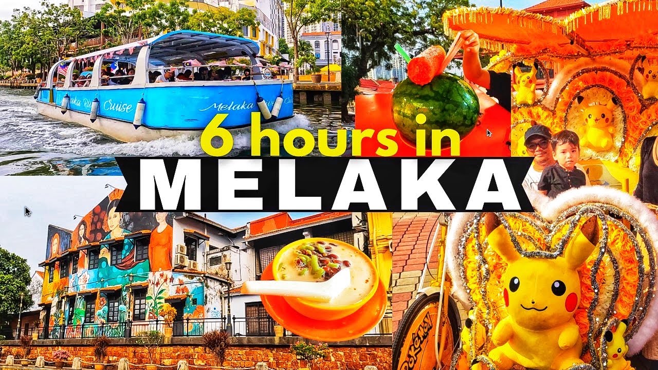 THINGS TO DO IN MELAKA - (6 Hours In Melaka 😄)