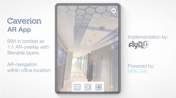 Augmented Reality Building Information Model - AR app for Caverion