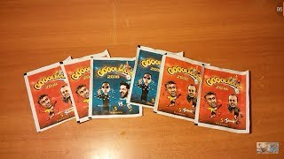 Распаковка наклеек GOOLMANIA 2018 {|} Открытие 5 пачек "Goolmania" {|} PACK OPENING NEW COLLECTION