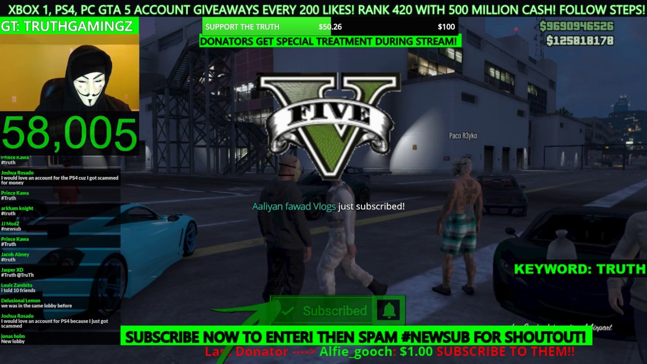 Gta 5 Online Getting Subscribers Rich Sessions! LIVE ✔️ - Gta 5 Online Getting Subscribers Rich Sessions! LIVE ✔️
