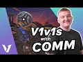 HOW TO PLAY AGAINST AGGRESSIVE OPPONENTS in 1s | V1v1s with COMM