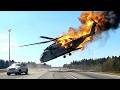 Shocking Helicopter Crashes Caught On Camera