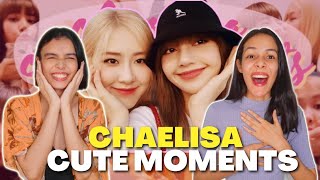 CHAELISA being girlfriends for 12 minutes straight 'try not to ship' 💖 Blackpink Reaction!