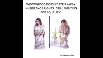 Widows Deserve Equality in Inheritance#WidowInheritanceRights#womensrights #InheritanceEquality