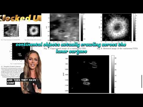 Astronomers detect 20 massive camouflaged UFO surrounding the moon