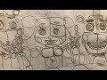 Disconnected FNAF Drawing animation (Part 2)