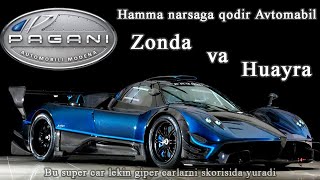 Pagani Zonda & Huayra. Tarixi Super car
